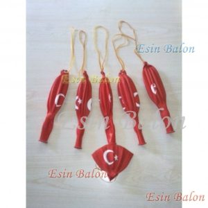 Ay yıldızlı punç balon / 0539 :725 55 88