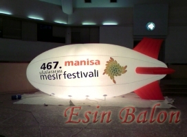 Kanatlı Işıklı Zeplin Balon / 0539 :725 55 88