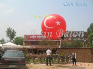 Uçan balon 3 mt küre zeplin / 0539 :725 55 88